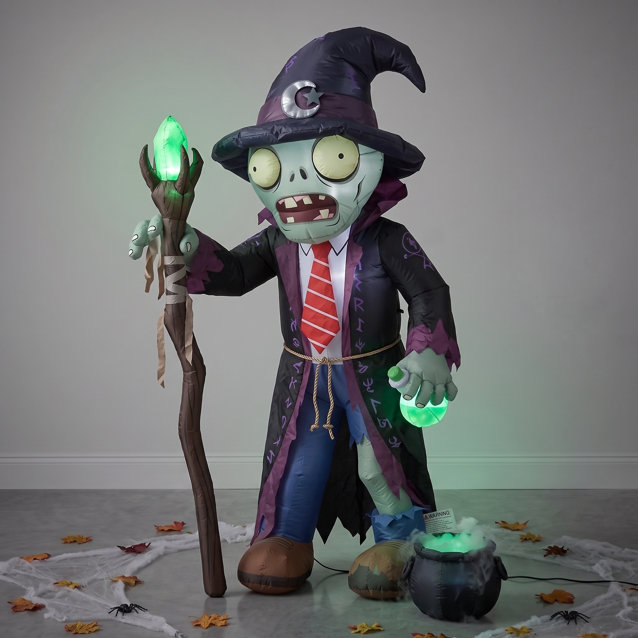 PVZ Plants vs Zombies Zombie Inflatable Yard 6' Foot Decoration Party Prop Sign Halloween