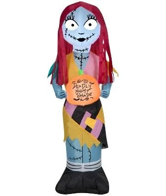 Nightmare before Christmas Sally with Pumpkin Inflatable Yard 3.5' Foot Decoration Party Prop Sign Halloween