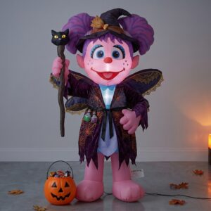 Sesame Street Abby Cadabby Inflatable Yard 6' Foot Decoration Party Prop Sign Halloween