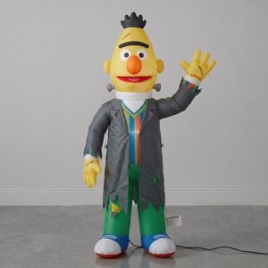 Sesame Street Bert Inflatable Yard 6' Foot Decoration Party Prop Sign Halloween
