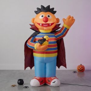 Sesame Street Ernie Inflatable Yard 6' Foot Decoration Party Prop Sign Halloween
