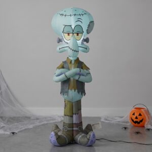 SpongeBob SquarePants Squidward Inflatable Yard 6' Foot Decoration Party Prop Sign Halloween