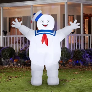 Ghostbusters Stay Puft Man Inflatable Yard 7' Foot Decoration Party Prop Sign Halloween