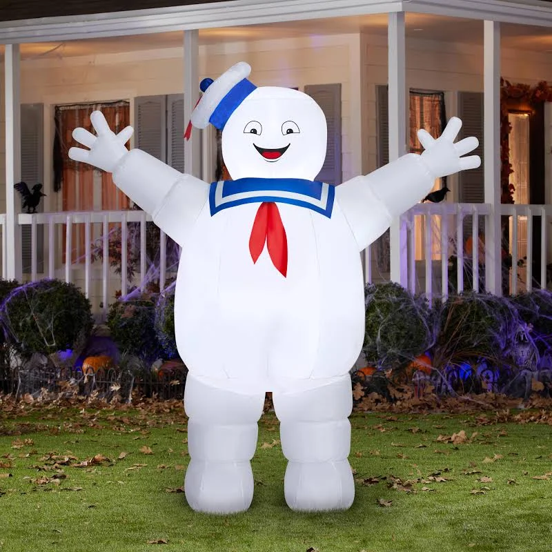 Ghostbusters Stay Puft Man Inflatable Yard 7' Foot Decoration Party Prop Sign Halloween