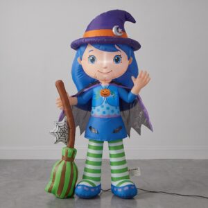 Strawberry Shortcake Blueberry Muffin Inflatable Yard 6' Foot Decoration Party Prop Sign Halloween