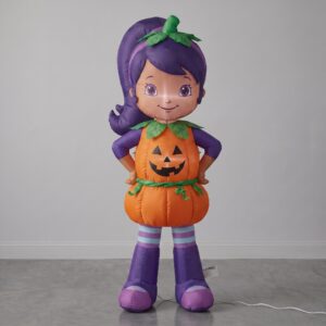 Strawberry Shortcake Plum Pudding Inflatable Yard 6' Foot Decoration Party Prop Sign Halloween