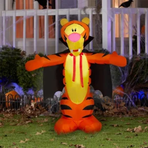 Winnie the Pooh Tigger Vampire Costume Inflatable Yard 3.5' Foot Decoration Party Prop Sign Halloween
