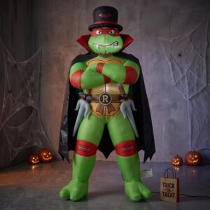 Ninja Turtles TMNT Raph Raphael Inflatable Yard 6' Foot Decoration Party Prop Sign Halloween