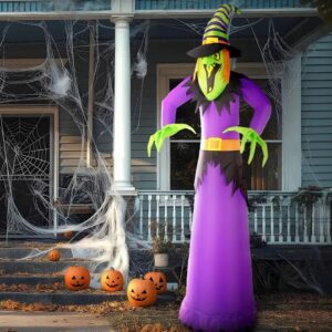 Towering Witch Inflatable Yard 10' Foot Decoration Party Prop Sign Halloween