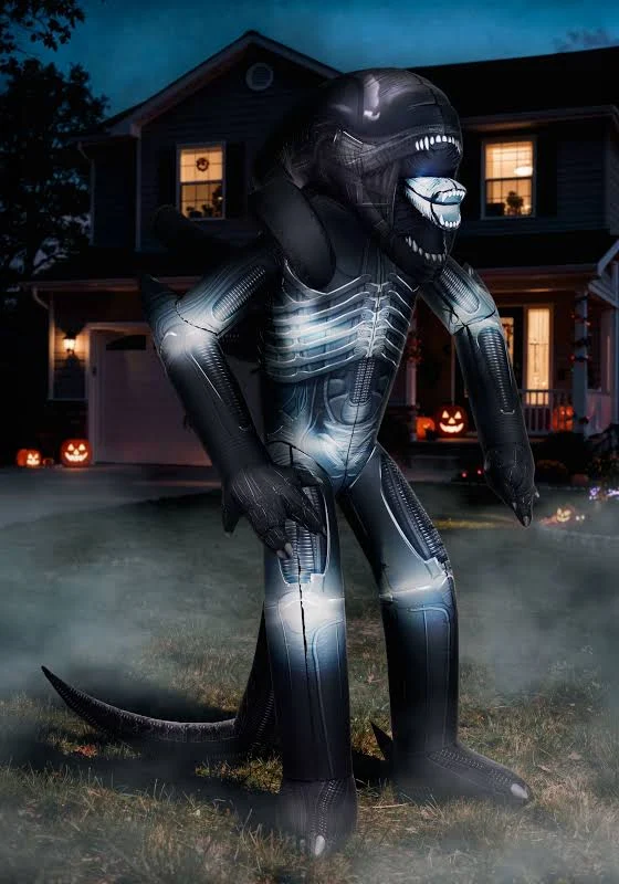 Xenomorph Alien Inflatable Yard 8' Foot Decoration Party Prop Sign Halloween