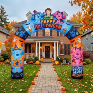 Blue's Clues Theme Inflatable Arch Yard 9'x8' Foot Decoration Party Prop Sign Halloween