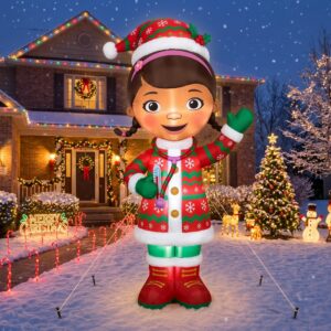 Doc McStuffins 10' Foot Tall Massive Caracter Inflatable LED Blow Up Decoration Party Prop Christmas