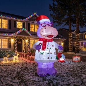 Doc McStuffins Hallie 10' Foot Tall Massive Caracter Inflatable LED Blow Up Decoration Party Prop Christmas