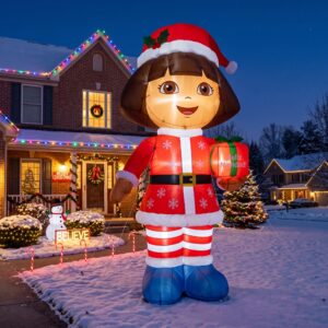 Dora the Explorer 10' Foot Tall Massive Caracter Inflatable LED Blow Up Decoration Party Prop Christmas
