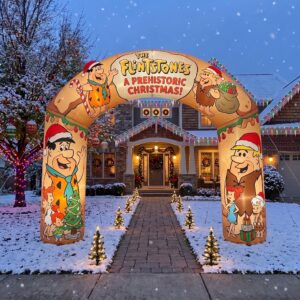 The Flintstones Theme Inflatable Arch Yard 9'x8' Foot Decoration Party Prop Sign Christmas