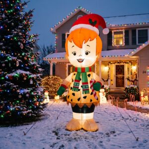 The Flintstones Pebbles 10' Foot Tall Massive Caracter Inflatable LED Blow Up Decoration Party Prop Christmas