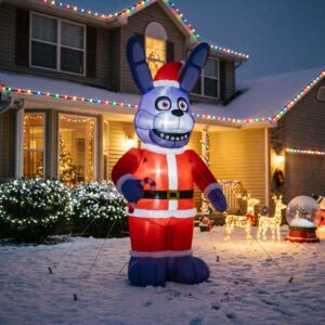 FNAF Five Nights at Freddy's Bonnie 10' Foot Tall Massive Caracter Inflatable LED Blow Up Decoration Party Prop Christmas