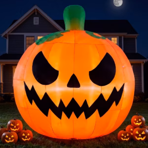 Giant Jack o Lantern Pumpkin Inflatable Yard 10' Foot Decoration Party Prop Sign Halloween