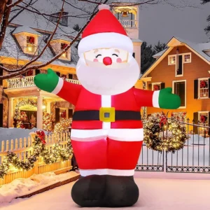 Santa Claus with Open Arms Inflatable Yard 5' Foot Decoration Party Prop Sign Christmas