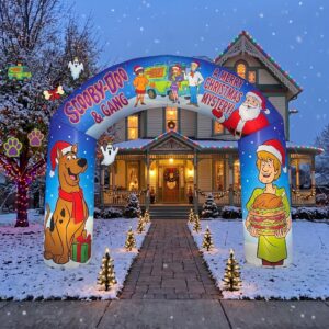Scooby Doo Theme Inflatable Arch Yard 9'x8' Foot Decoration Party Prop Sign Christmas
